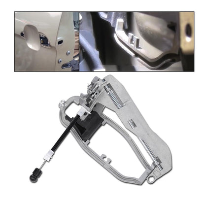 G-PLUS Door Handle Carrier Compatible with BMW X5 E53 2000-2006 All Engine Sport Utility Outside Front Left Driver Side 51218243615, BM1310104, ATPA1214138001, MRT671REPB462102