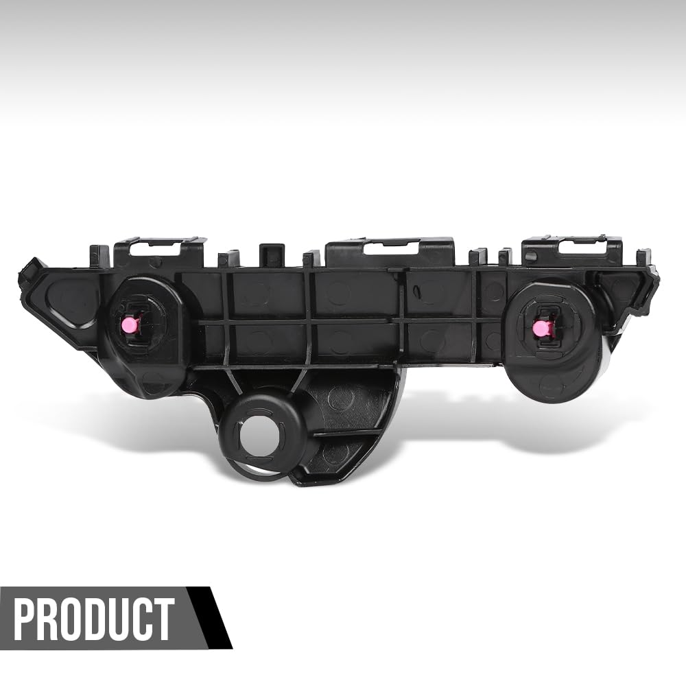 G-PLUS Front Bumper Retainer Bracket Right Side Compatible with Toyota Camry 2025 TO1043169, 52535AQ010 Black