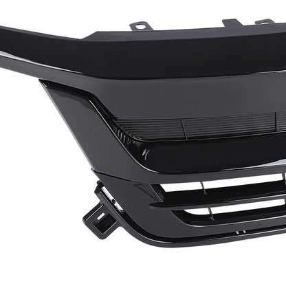 G-PLUS Front Bumper Grill W/Gloss Black Trim Compatible with Honda Pilot Upper Grille Assembly 2019 2020 2021 HO1210158, 71150TG7A50