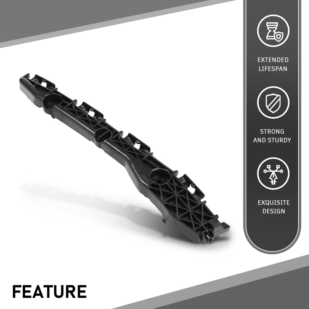 G-PLUS Bumper Bracket Rear Passenger Side Compatible with Toyota RAV4 (submodel: Base, Limited, Sport) 2006-2012 521550R010, TO1143107