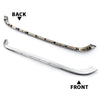 G-PLUS Chrome Grille Hood Molding Trim Compatible with Mini Cooper R55 R56 R58 R59 2007-2015 (Not Fit 07-10 R55 R56 R58 R59 Base&Clubman Model) Front Grill Hood Trim Moulding 51132751040 MC1235100