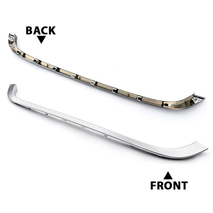 G-PLUS Chrome Grille Hood Molding Trim Compatible with Mini Cooper R55 R56 R58 R59 2007-2015 (Not Fit 07-10 R55 R56 R58 R59 Base&Clubman Model) Front Grill Hood Trim Moulding 51132751040 MC1235100