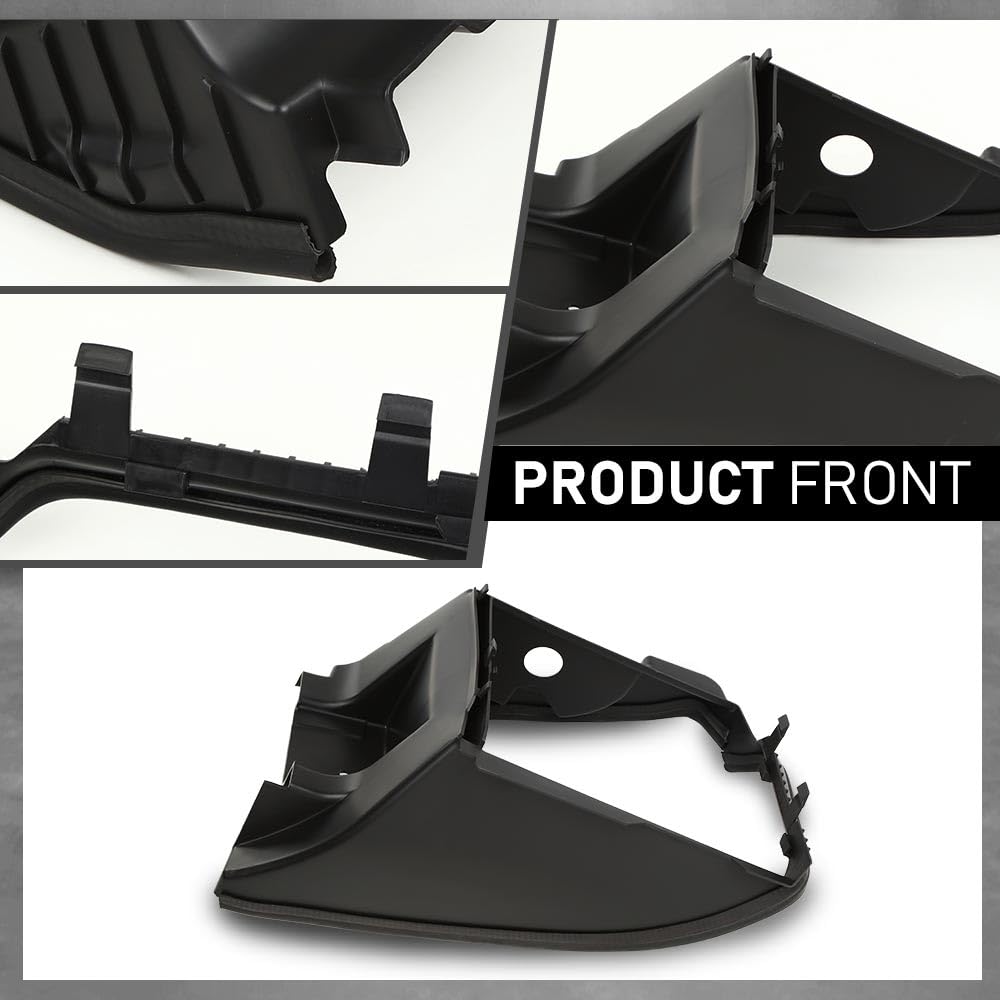 G-PLUS Front Left Side Air Deflector, Compatible with Land Rover Range Rover Sport 2014-2017 Spoiler Air Vent Trim Cover LR044392