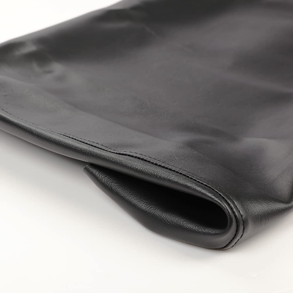 G-PLUS Soft Seat Cover Protector Compatible with Polaris Ranger 400 500 570 800 RZR UTV 2010-2014 4x4 Midsize Lower Seat Cover, Black