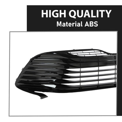G-PLUS Front Bumper Upper & Lower Grille Black Trim Compatible with Toyota Camry LE XLE 2018-2020 5310106A70