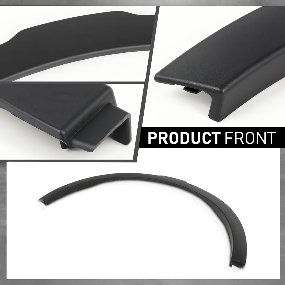 G-PLUS Front Left Fender Flares W/Sensor Hole, Compatible with Range Rover Evoque 2012-2017 LR044280, LR036053