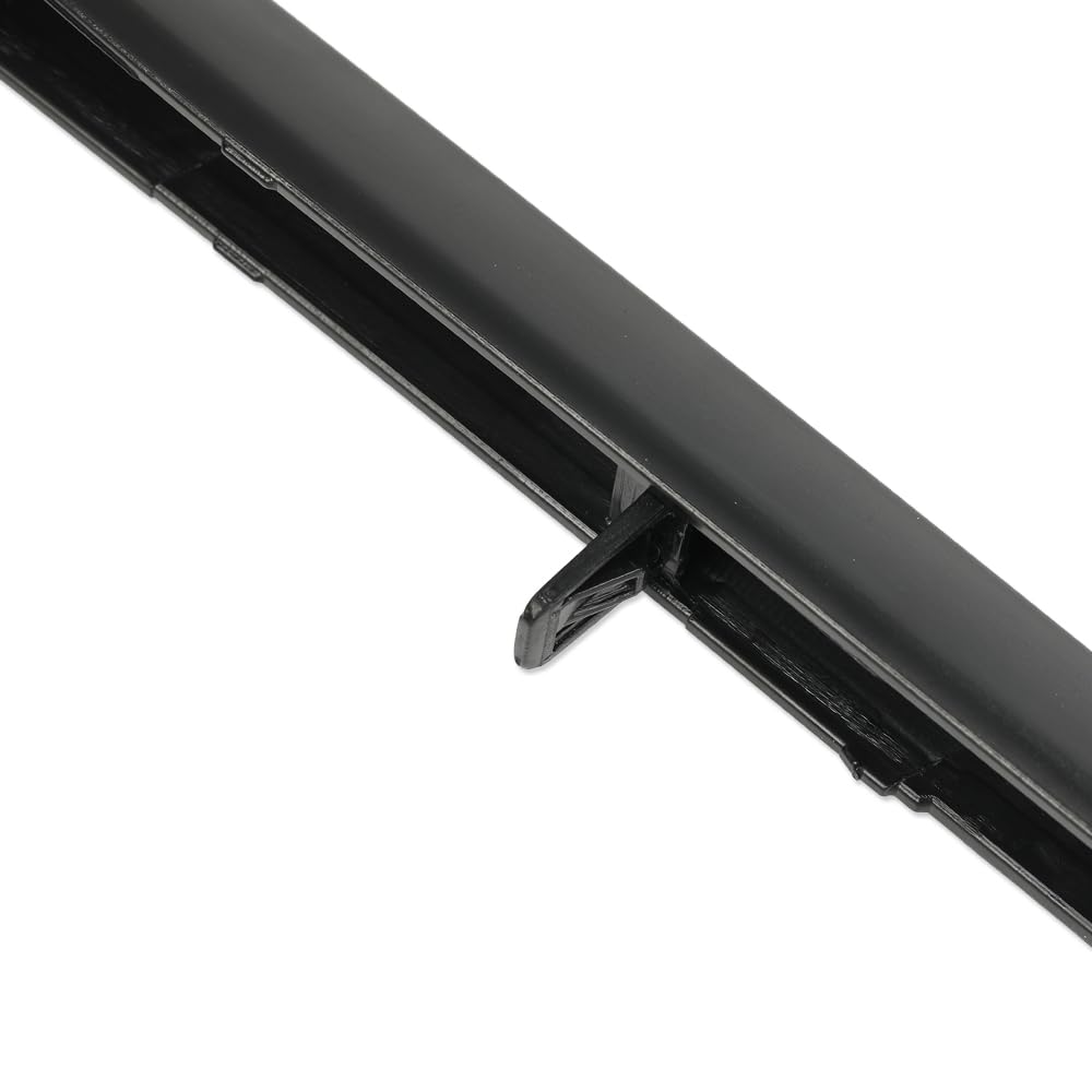 G-PLUS Left & Right Rear Bumper Lower Trim Molding Compatible with Toyota Camry SE XSE 2018 2019 2020 2021 5272306010, 5272406010 Black Bumper Molding Trim Lower 2PCS