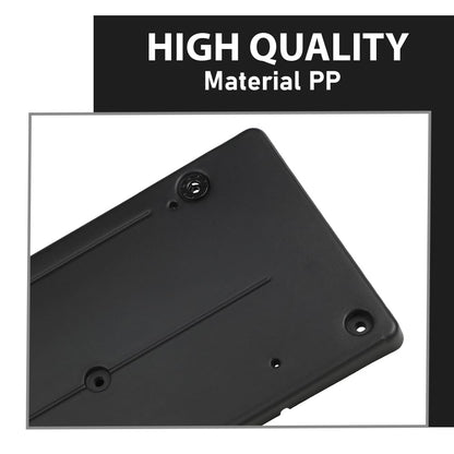 G-PLUS Front Bumper License Plate Holder Mounting Bracket Compatible with Discovery 4 / LR4 2010-2016 Black