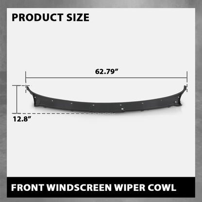 G-PLUS Windshield Wiper Cowl Panel Cover Replacement, Compatible with BMW X5 E70 2007-2013, 51717151969