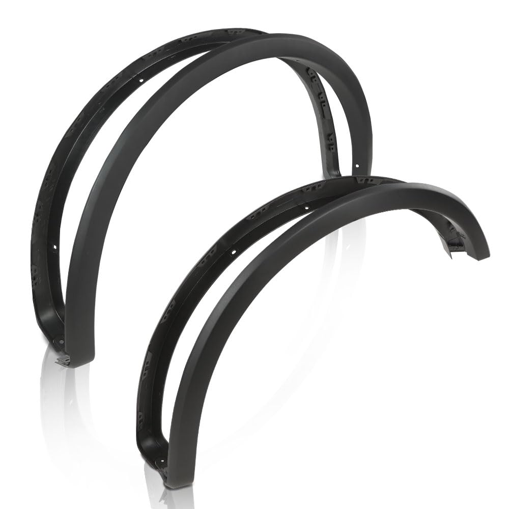 G-PLUS 4PCS Fender Flares Compatible with Ford F150 2018 2019 2020 Left & Right Wheel Trim Opening Molding, Factory Style