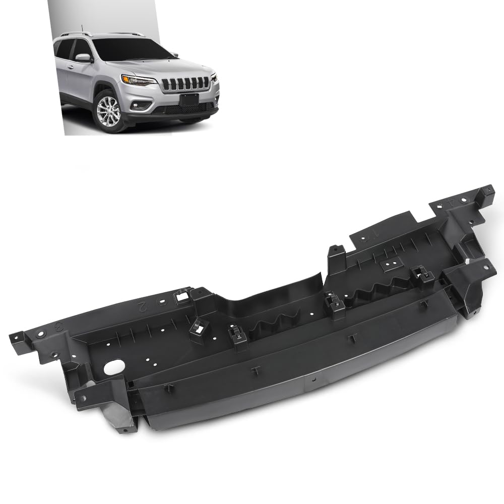 G-PLUS Grille Air Deflector Upper Rad Seal Compatible with Jeep Cherokee 2019-2021 68437115AA, CH1218119
