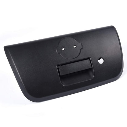 G-PLUS Tailgate Handle with Bezel Keyhole Replacement for 2001-2004 Nissan Frontier Textured Black Lift Gate Rear Outside Latch Replacement 906069Z400, 906068Z400