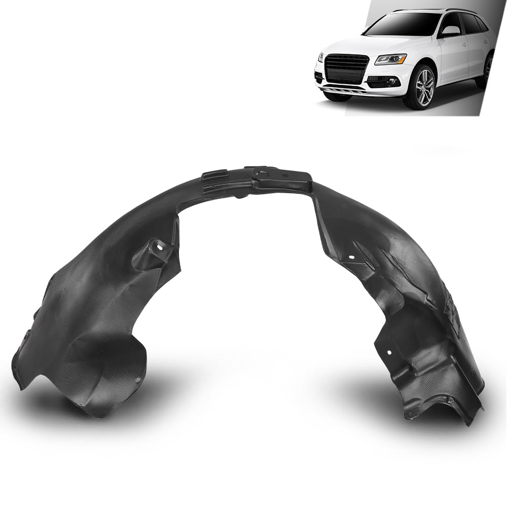 G-PLUS Front Fender Liner Plastic Left Side Compatible with Audi Q5 2009-2017,Fit Audi SQ5 2014-2017 8R0821171F