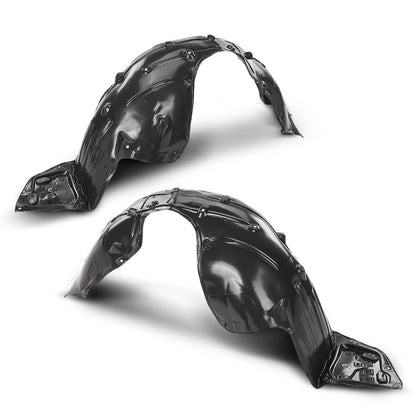 G-PLUS Front Left and Right Side Fender Liner Set Compatible with Honda Civic Hatchback Sport 2017-2019 2 PCS Black