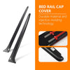 G-PLUS Bed Rail Caps 6'6" Compatible with Chevy Silverado 2007 2008 2009 2010 2011 2012 2013 Black Ultimate