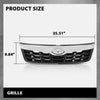 G-PLUS Front Grille Assembly w/Chrome Trim Compatible with Subaru Forester 2011-2013 Upper Bumper Grill Replacement for 91121SC040, 91122SC050
