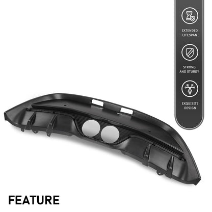 G-PLUS Bumper Cover Rear Lower Compatible with Hyundai Veloster 2013-2017 Fit Models with Rear Object Sensor Holes 866502V521, HY1115117 Black