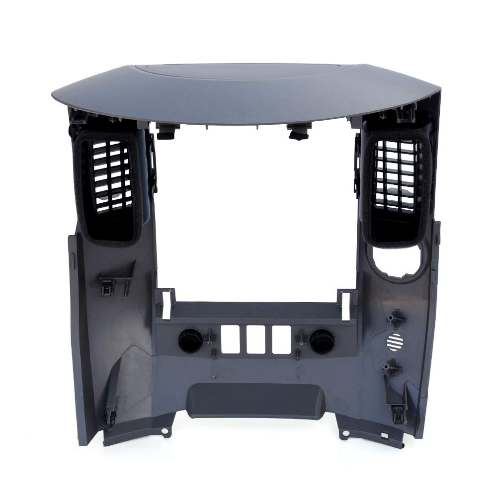 G-PLUS Center Dash Bezel Finisher Panel w/Cigarette Lighter Compatible with 2004 2005 2006 Nissan Titan XE SE Armada SE Radio AC Instrument Panel Lid 682578S800