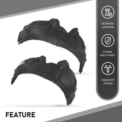G-PLUS Pair Front Fender Liner Inner, Compatible with Audi A6 A6 Quattro 2012-2017/ S6 2013-2017, LH Driver & RH Right Side 2PCS, 4G0821134D, AU1249132, 4G0821133D, AU1248132