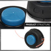 G-PLUS Black 1PC T35-12mm Trimmer Head Fit for 122LDX 123L 123LD 125L 128L 128LD 531300194