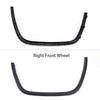 G-PLUS Front Left Right Side Bolt-on Fender Flares Compatible with 2011 2012 2013 2014 2015 2016 Jeep Grand Cherokee Black Plastic Wheel Opening Molding Trim 1 Pair - CH1291106 CH1290106