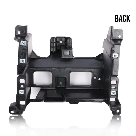 G-PLUS Dash Panel Double Radio Cage Bracket Compatible with Chevy Silverado Tahoe GMC Sierra 2003 2004 2005 2006 Plastic Bracket