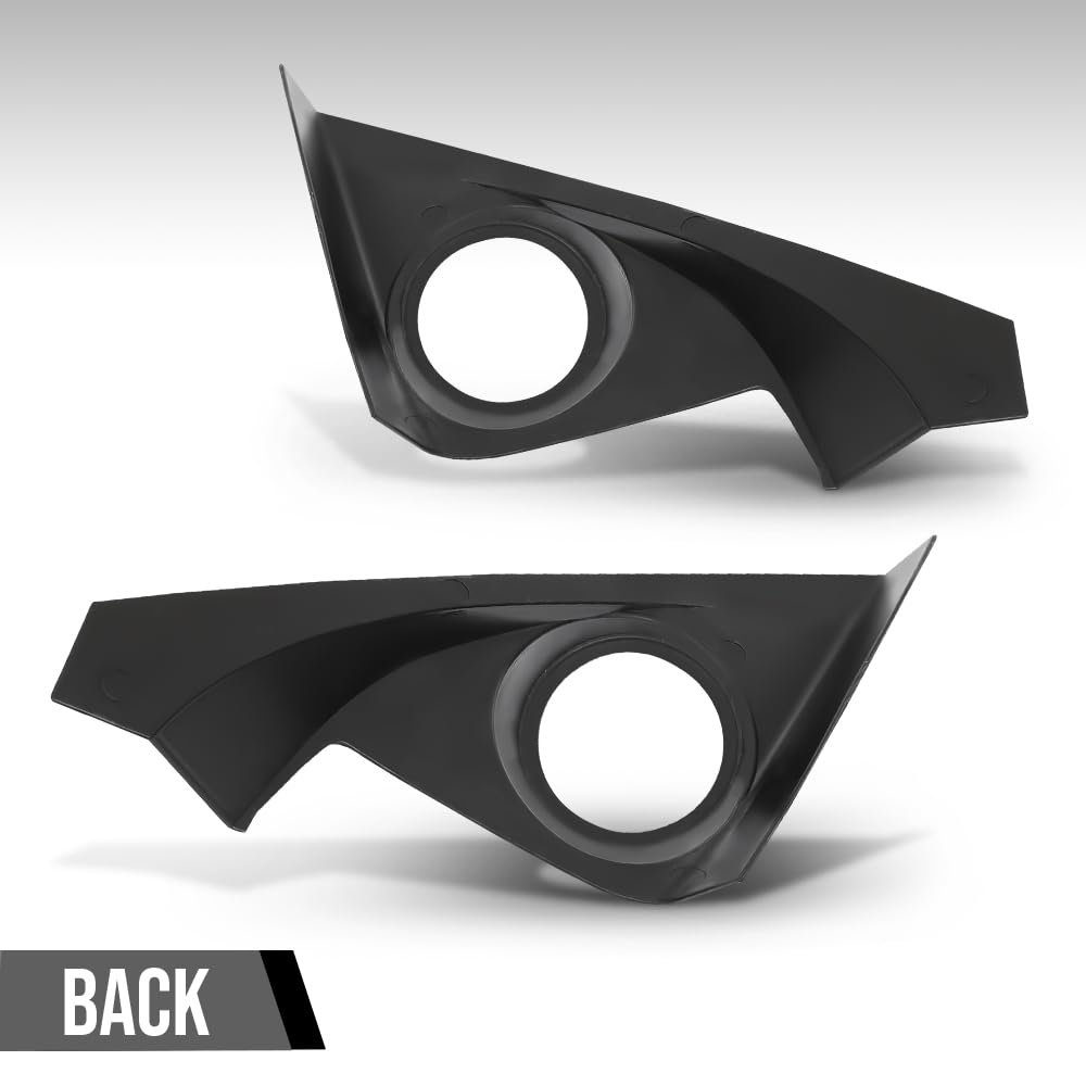 G-PLUS Speaker Cover Trim Compatible with Honda Civic 10th Sedan 2016 2017 2018 2019 2020 2021 Carbon Fiber Black