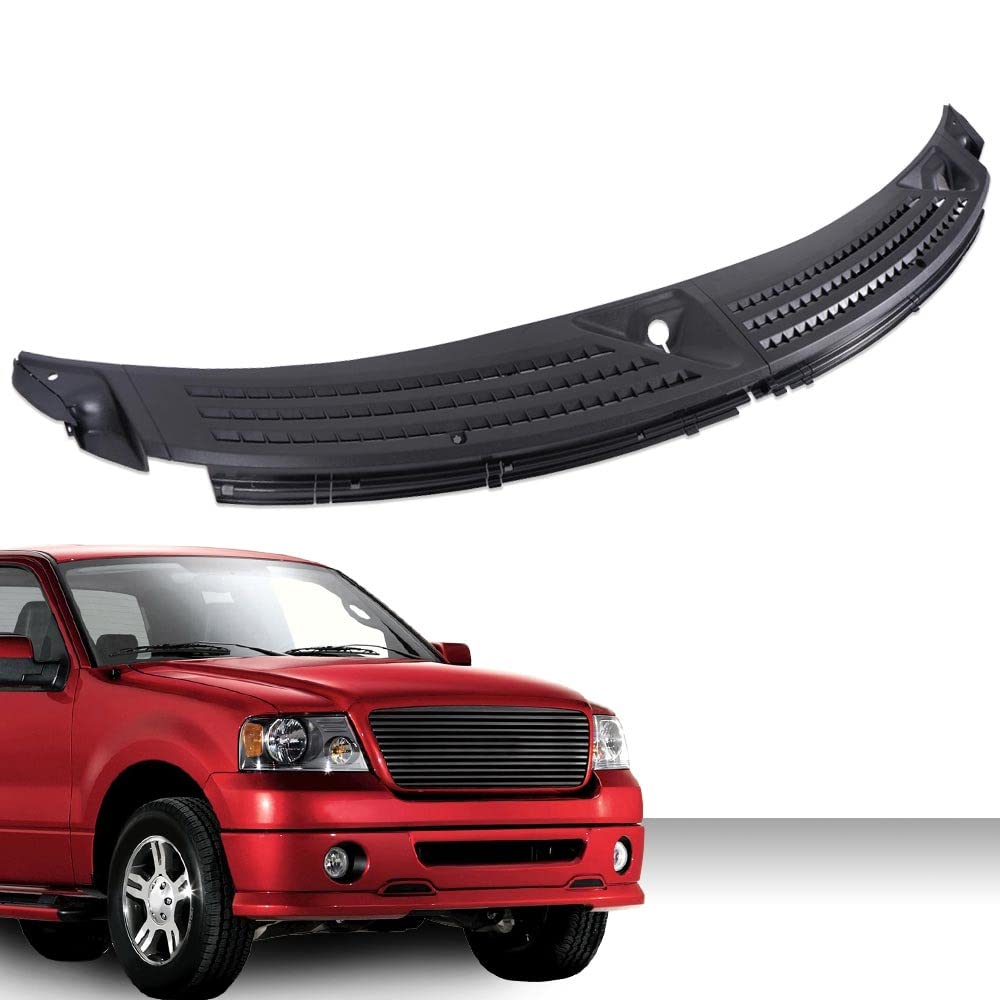 G-PLUS Windshield Wiper Cowl Cover Panel Compatible with Ford F150 2004-2008 Outer Window Wiper Cowl Vent Grille Front Left & Right 2 PCS 4L3Z-15022A69-AA, 4L3Z-15022A68-BA