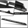 G-PLUS Front Bumper Cover Grille Insert, Compatible with Audi Q5 2013-2017 W/S-Line, AU1036121, 8R0807647B01