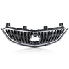 G-PLUS Front Bumper Grille Radiator Gloss Grid Grill Compatible with Buick Envision 2015 2016 2017 Black Mesh Grille