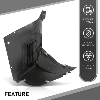 G-PLUS Front Right Wheel Housing Fender Liner Compatible with Porsche Panamera 2010-2016 97050412411, 97050412416
