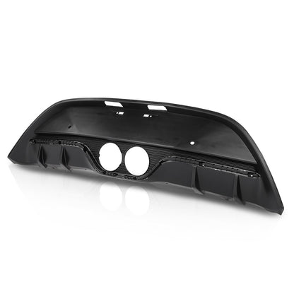 G-PLUS Bumper Cover Rear Lower Compatible with Hyundai Veloster 2013-2017 Fit Models with Rear Object Sensor Holes 866502V521, HY1115117 Black