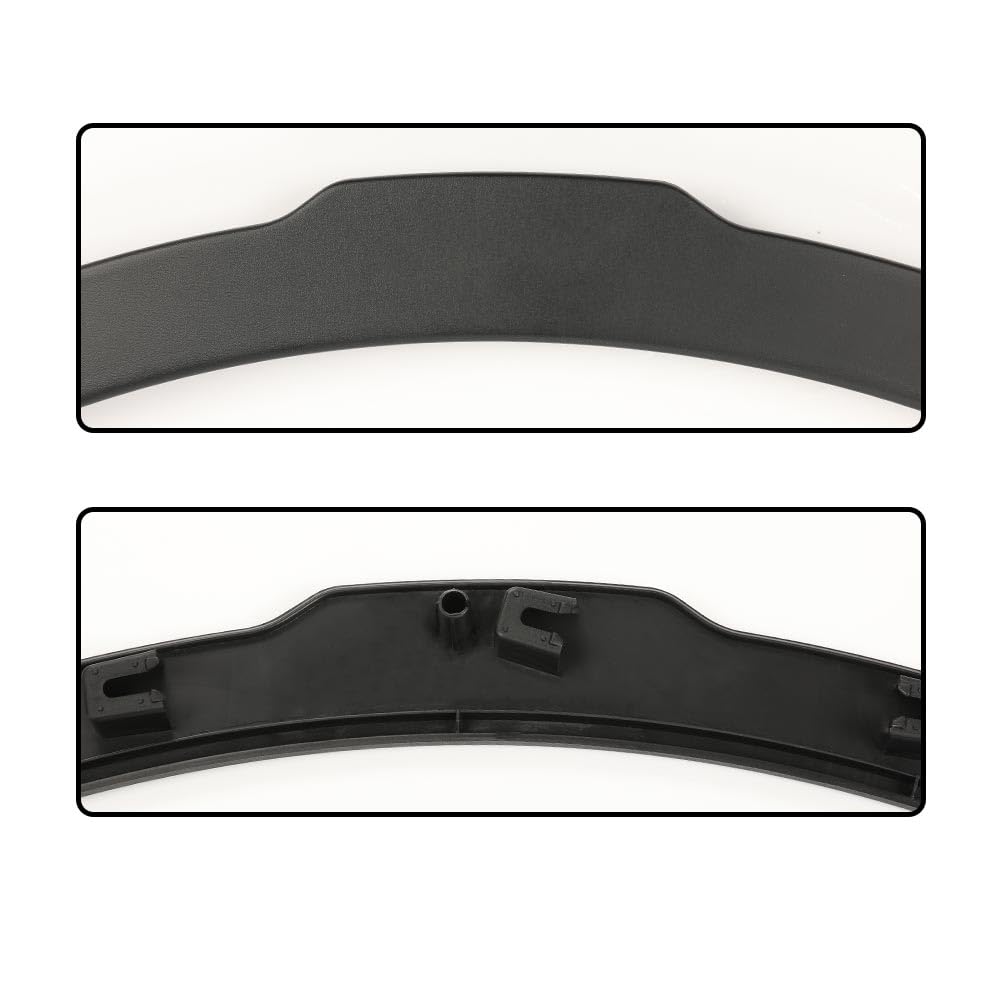 G-PLUS Fender Flares Compatible With 2012-2017 Land Rover Range Rover Evoque, Wheel Fender Arch Molding Trim Black Front Right Side LR027249, LR036052, LR040245, RO1291100, LR044278