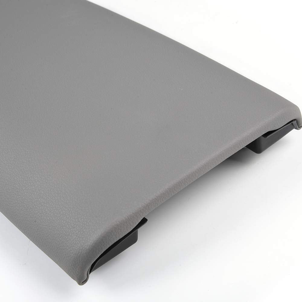 G-PLUS Center Console Lid Cover Compatible with 1997-2001 Explorer Mountaineer 2001-2002 Sport Trac Light Grey