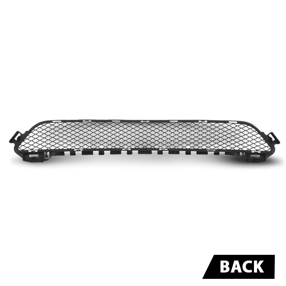 G-PLUS Front Lower Bumper Face Bar Grille, Compatible with Benz C300 C400 2015-2018, 2058850423, MB1036144