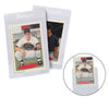G-PLUS 200 Counts 3"X4" Card Sleeves - Baseball Protectors, Hard Plastic Sportcards Football Game Holder, Collecting Trading Sleeves, Clear Regular Top Loads for Cards 1.5MM