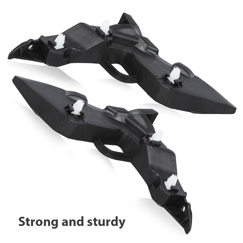 G-PLUS Front Bumper Retainers Brackets Support set Compatible with 2017 2018 Hyundai Elantra Sedan 2pcs Front Right Left Bumper Retainers Brackets 86513F2000 86514F2000