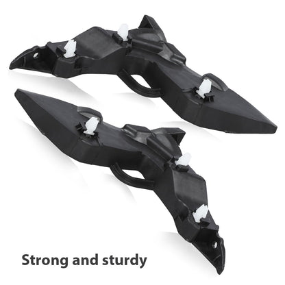G-PLUS Front Bumper Retainers Brackets Support set Compatible with 2017 2018 Hyundai Elantra Sedan 2pcs Front Right Left Bumper Retainers Brackets 86513F2000 86514F2000