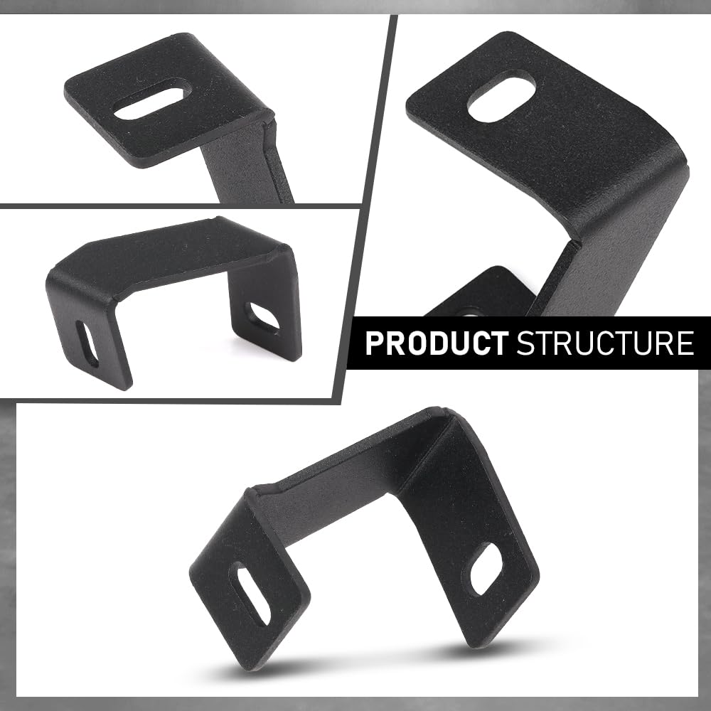 G-PLUS Upper Hood Ditch Cube LED Light Mount Brackets Compatible with Ford F150 SVT Raptor 2017-2023,Fit Ford F150 2015-2023