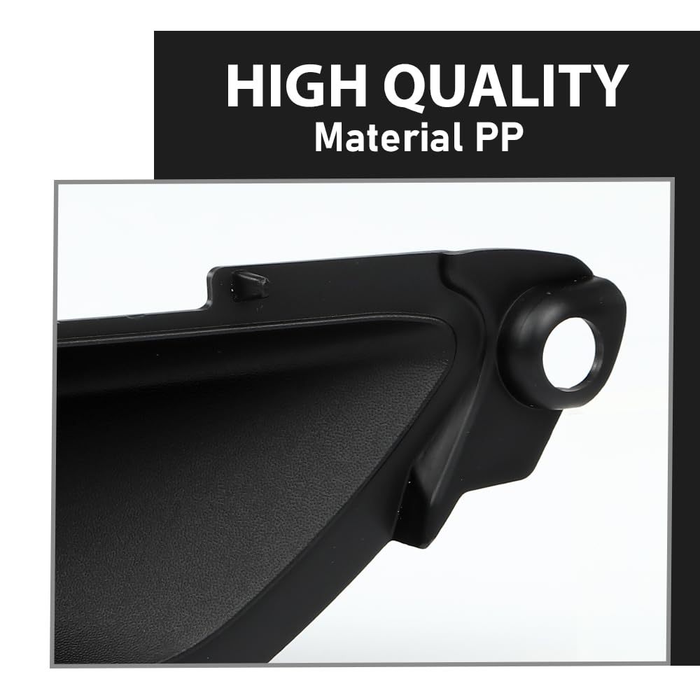 G-PLUS Fog Lamp Cover Light Bezel Richt Bezel Right Side Compatible with Jeep Grand Cherokee 2016-2022 Black 68261710AA