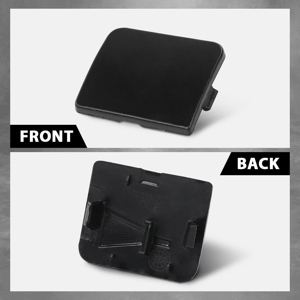 G-PLUS Rear Bumper Tow Hook Cover Cap Compatible with Benz ML-Class ML320 ML350 ML450 ML500 ML550 2009-2011 1648853223