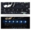 G-PLUS LED Smoked LED DRL headlights, Compatible with 2005 2006 2007 Ford F250 F350 F450 F550 Super Duty Bumper Headlamps, Smoky Lens Black Housing Amber Reflector,faros delanteros