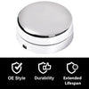 G-PLUS Rear Wheel Chrome Center Hub Caps Compatible with Dodge Ram 3500 1-Ton Dually 2003-2017 8-Lug 5 Slot 17" Steel 560-8010