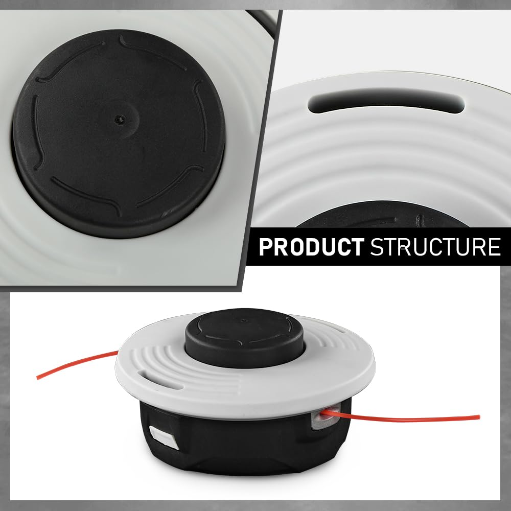 G-PLUS Trimmer Head Compatible with Stihl FS160 FS220 FS280 FS290 FS300 FS310 FS350 FS360 FS400 FS410 FS450 FS460 FS480 String Trimmers Autocut 46-2, 4003 710 2189