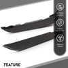G-PLUS Pair Front Lower Bumper Air Deflector, Compatible with Land Range Rover Evoque (submodel: Prestige, Pure) 2012-2015 Spoiler Valance Air Dam Deflector LR026536, LR026537