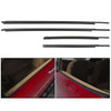 G-PLUS Rubber Strip Outer Door Belt Moulding Compatible with Toyota Tundra DCB 2007-2018 4pcs Weatherstrips Left&Right&Front&Rear Door 68160-0C020 68210-0C020 68163-0C010 68164-0C010