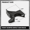 G-PLUS Front Center Bumper Retainer Bracket Support, Compatible with Audi Q5 2013 2014 2015 2016 2017, 8R0807333A