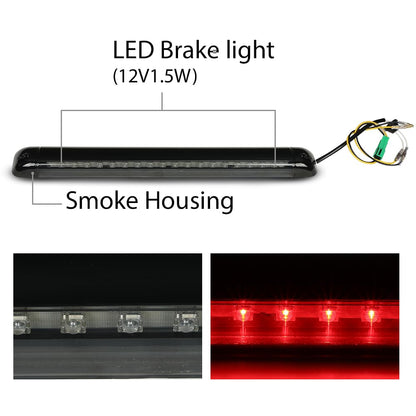 G-PLUS Led 3rd Third Brake Light Compatible with Chevy Blazer S10 1994-2005/Fit Suburban Yukon 1992-2004/Fit Chevy Tahoe 1995-2000/Fit GMC Jimmy 1994-2001/Fit GMC Yukon 1992-2004