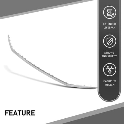 G-PLUS Front Bumper Cover Molding Trim Insert Impact Strip, Compatible with Audi SQ5 & Q5 W/SLine Package Only 2018-2020, 80A807107DGRU, AU0807107