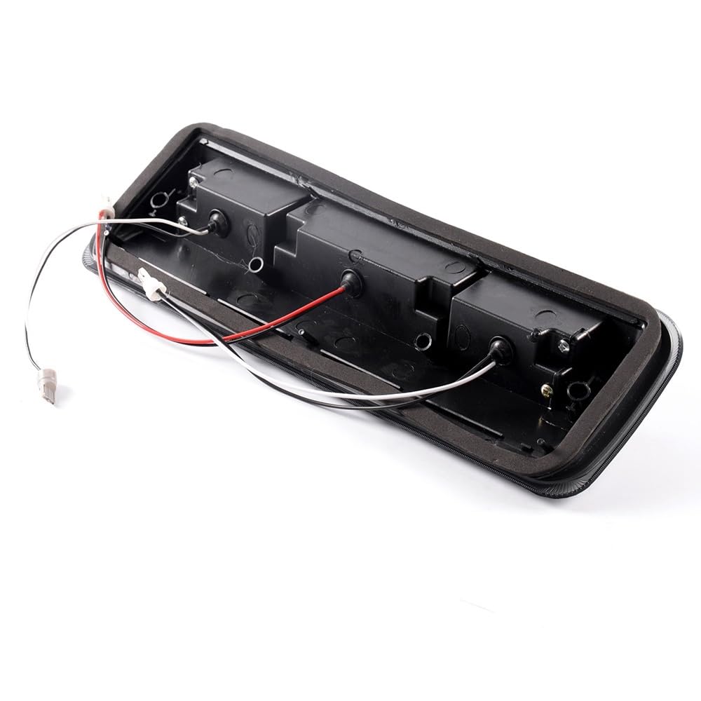 G-PLUS LED Third Brake Light Compatible with Ford F150 Lobo 2004-2008, Fit Ford Explorer Sport Trac 2007-2010 3rd High Mount Stop Lamp, Smoky Lens Black Housing, FO2890103 7L3Z13A613B